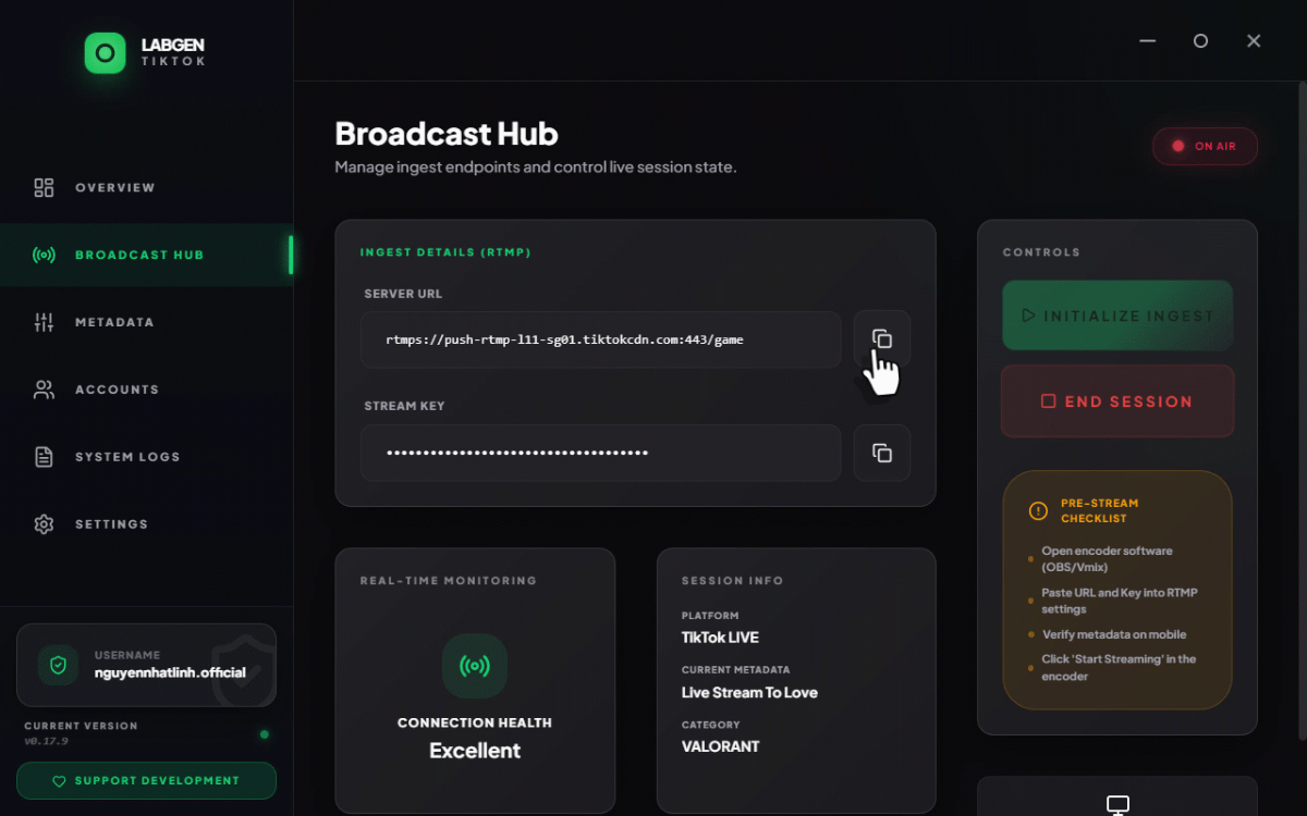 Labsgen TikTok screenshot