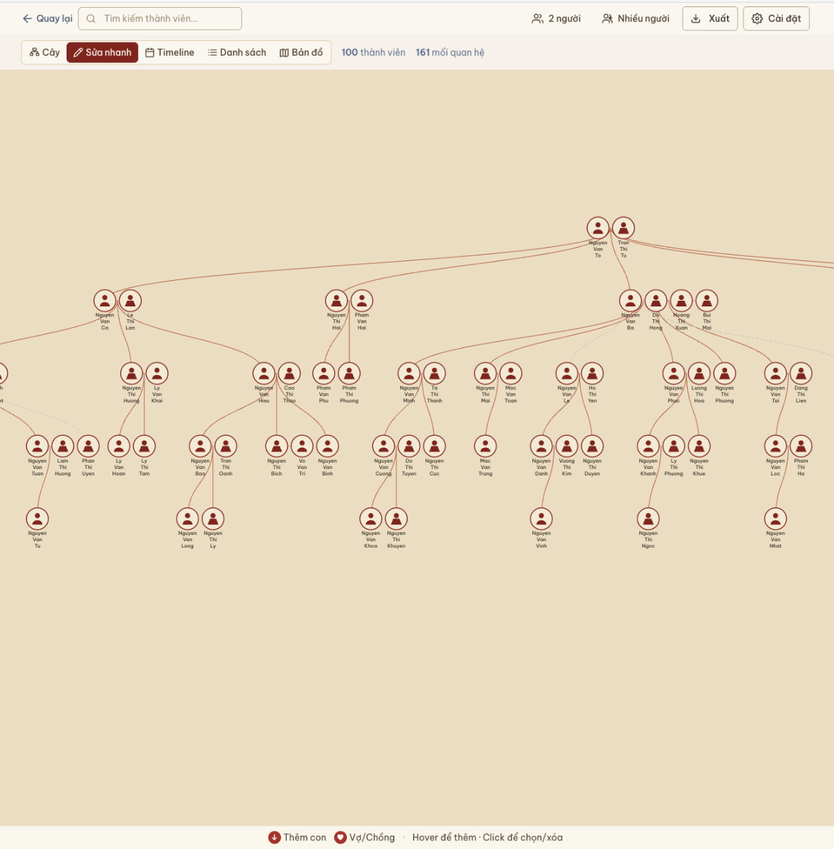 Gia phả số screenshot