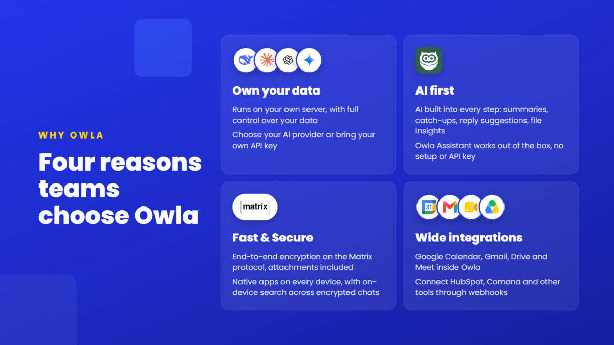Owla screenshot