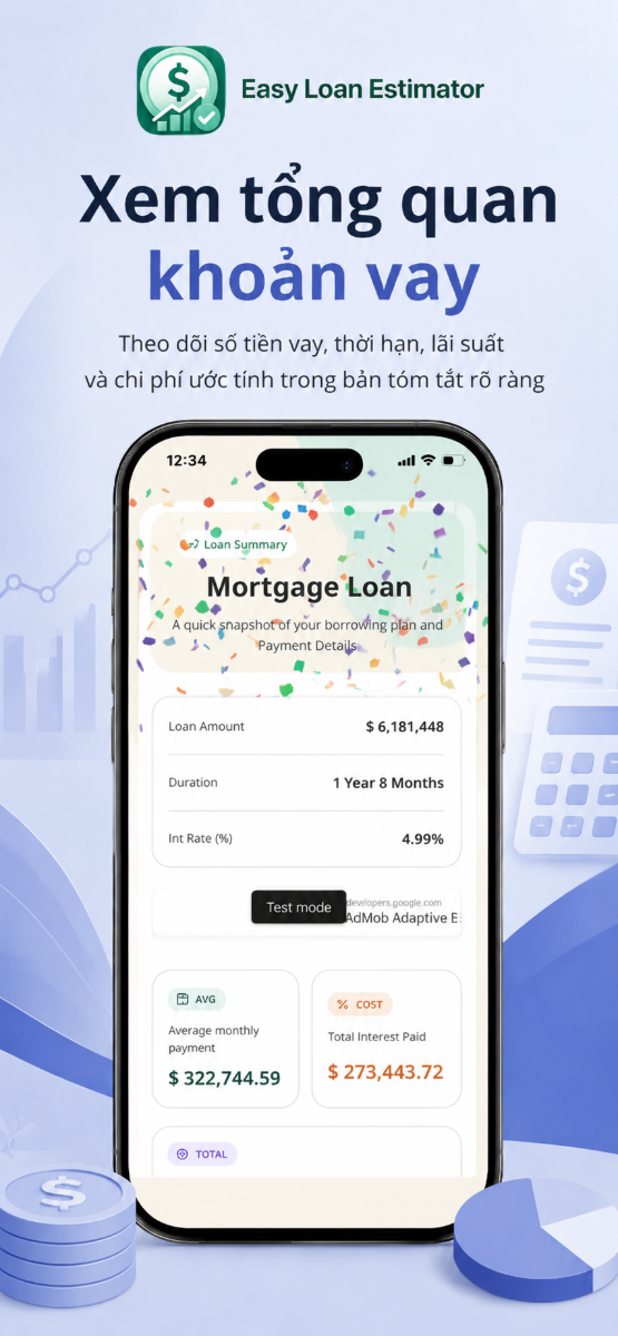 Easy Loan Estimator screenshot