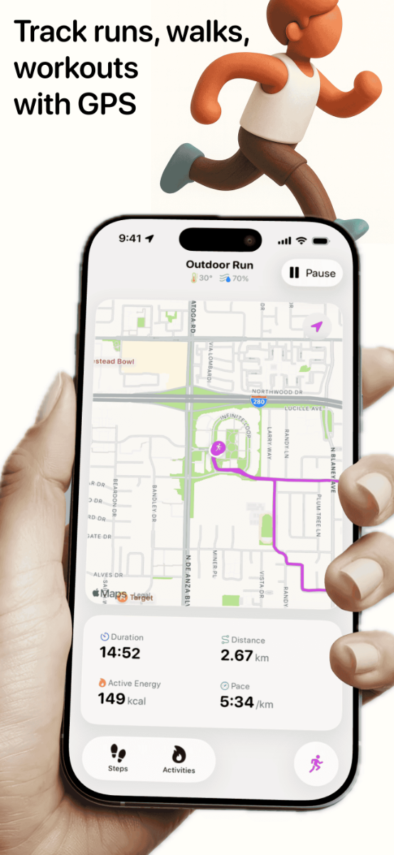 Steps: Workout & Pedometer screenshot