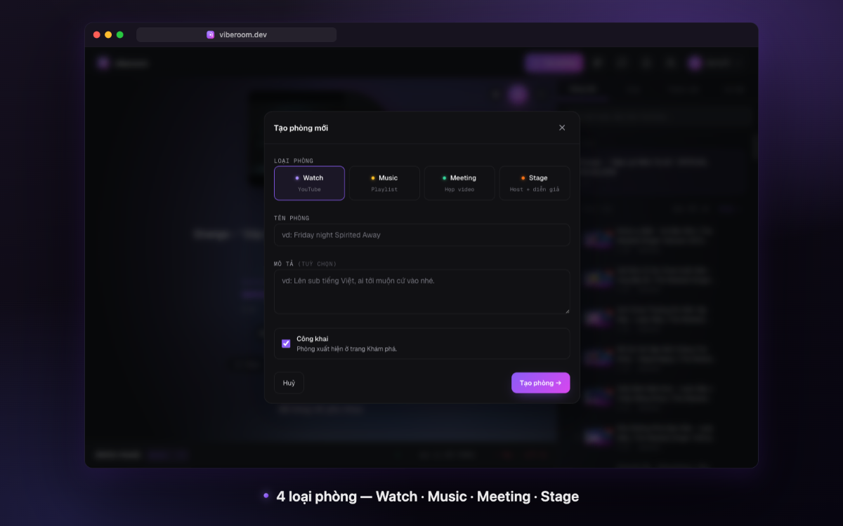 viberoom screenshot