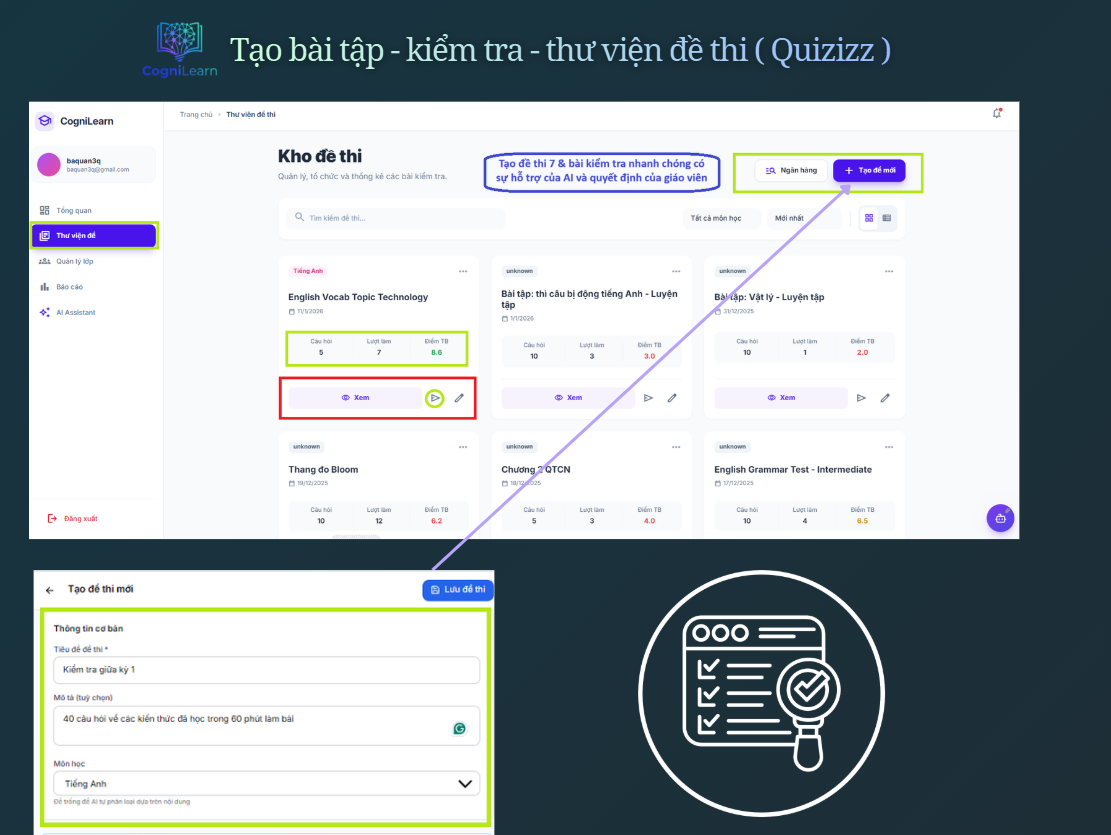 CogniLearn screenshot