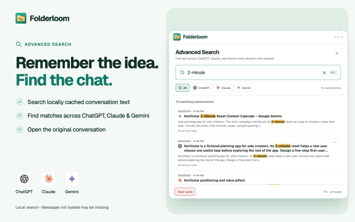 Folderloom screenshot