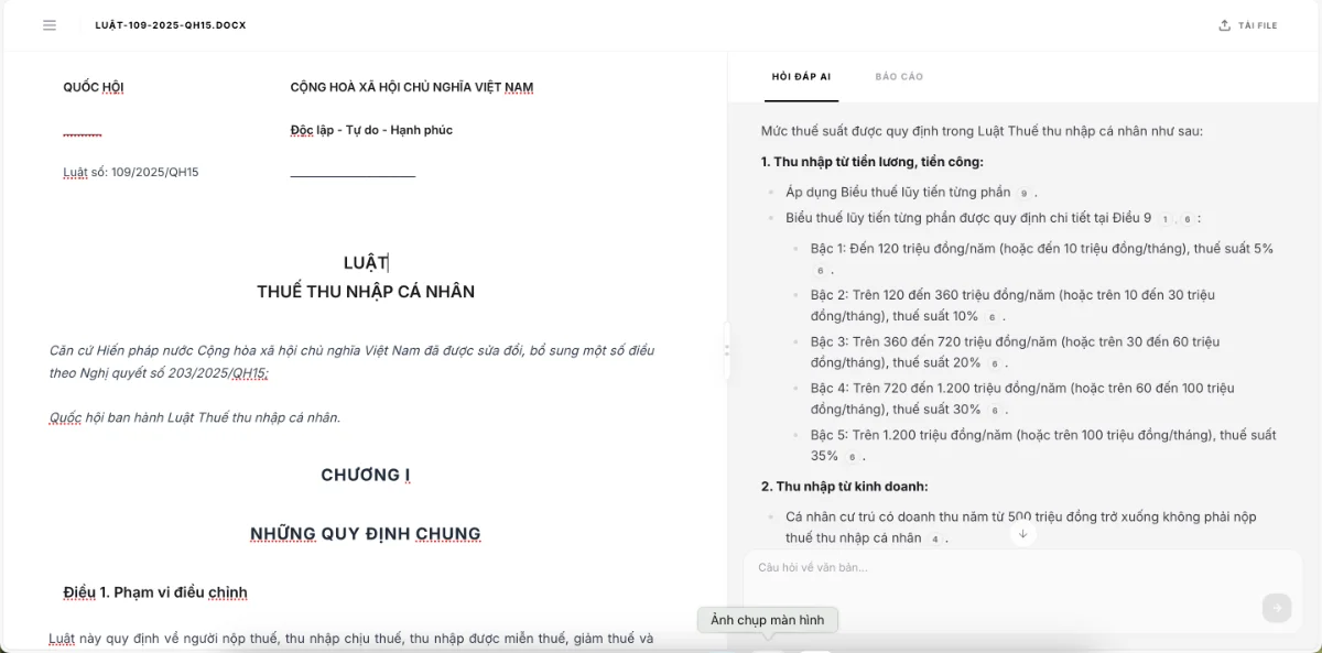 VietLaw AI screenshot