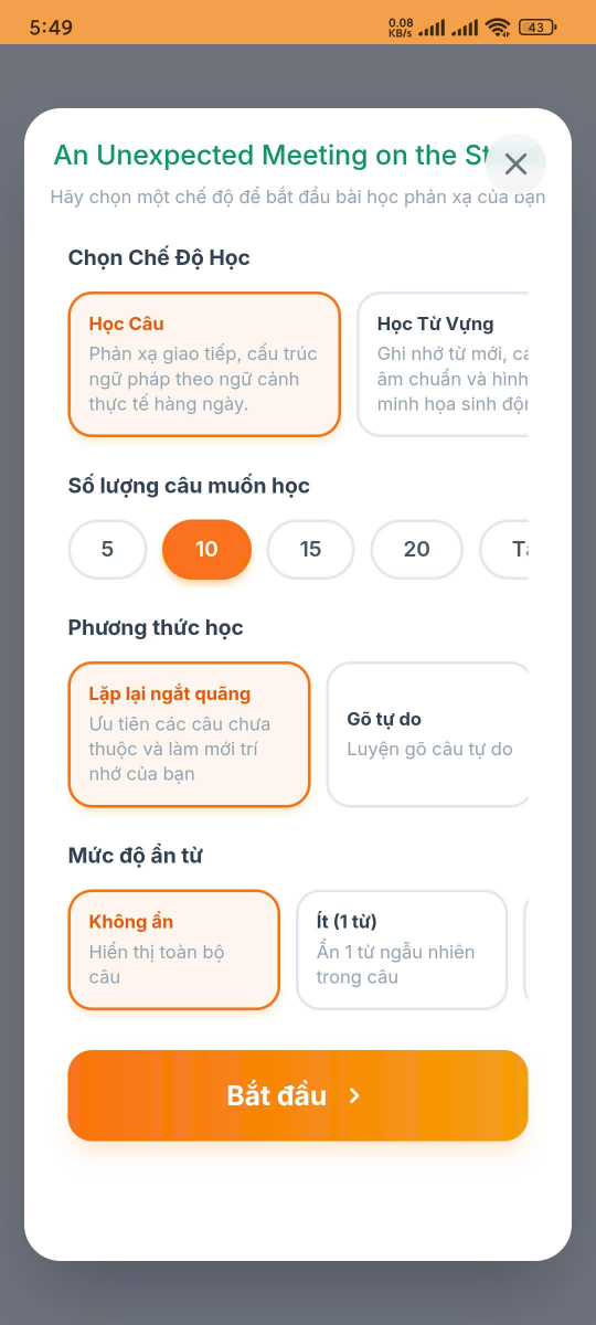 Cery English screenshot