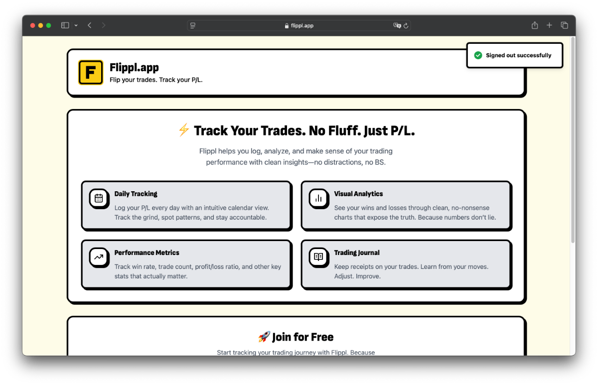 Flippl.app screenshot