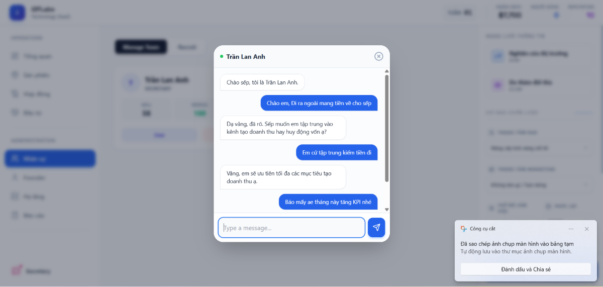 Startup Tycoon AI screenshot