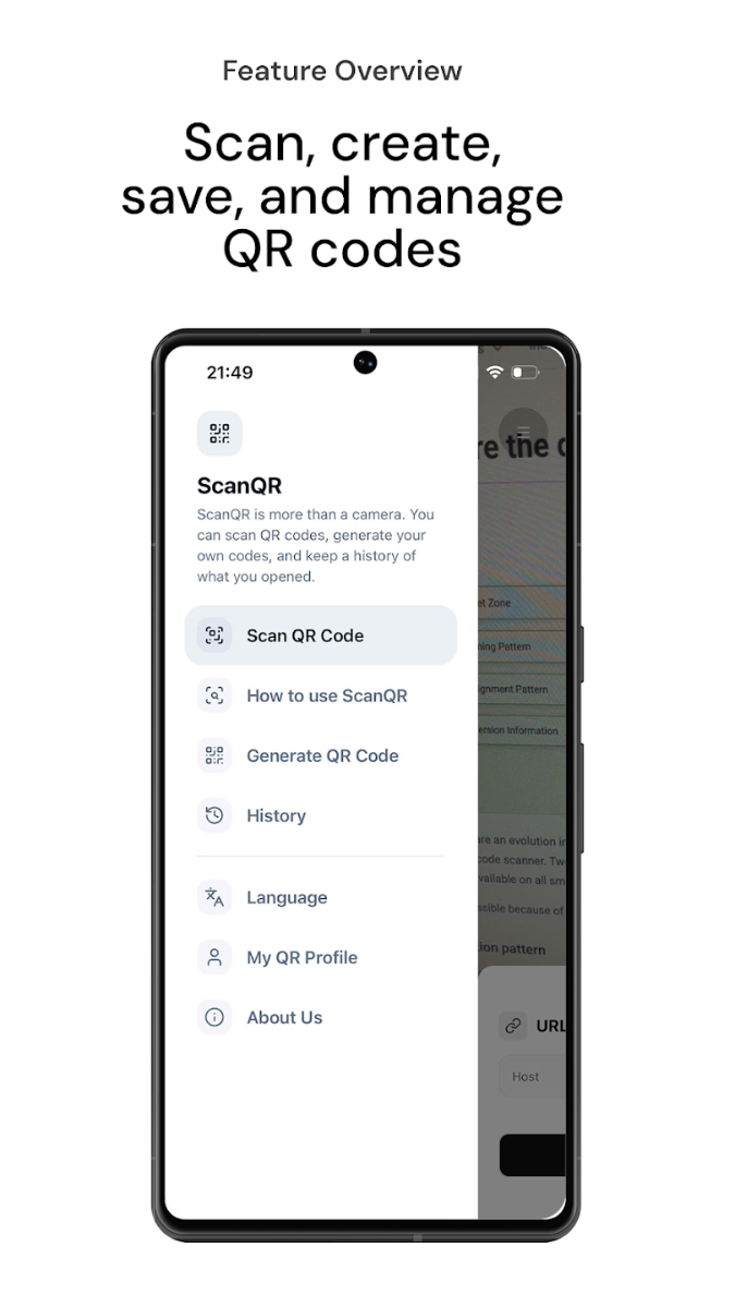 ScanQR - QR Code & Barcode screenshot