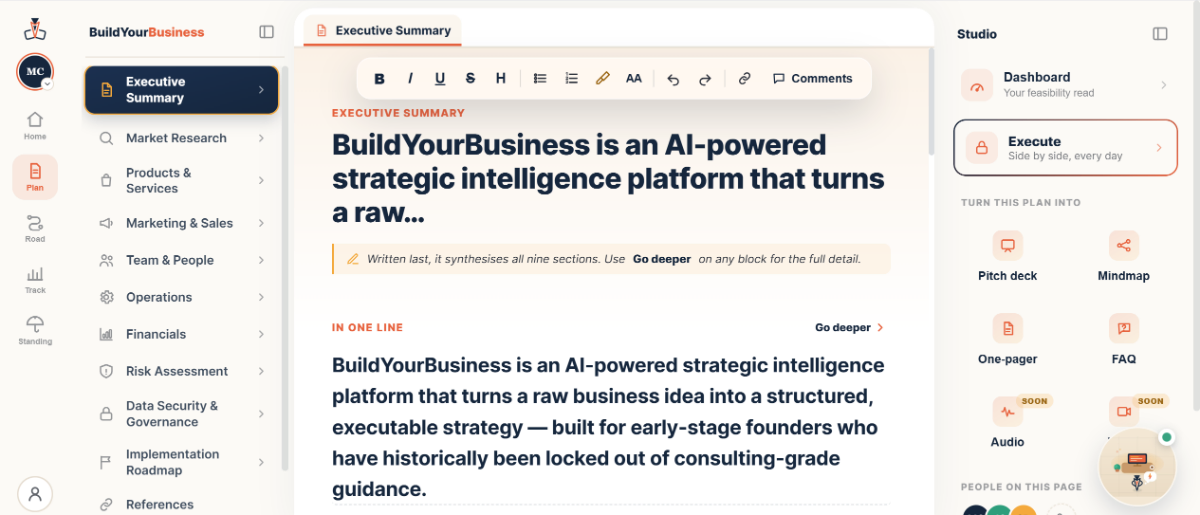 BuildYourBusiness screenshot