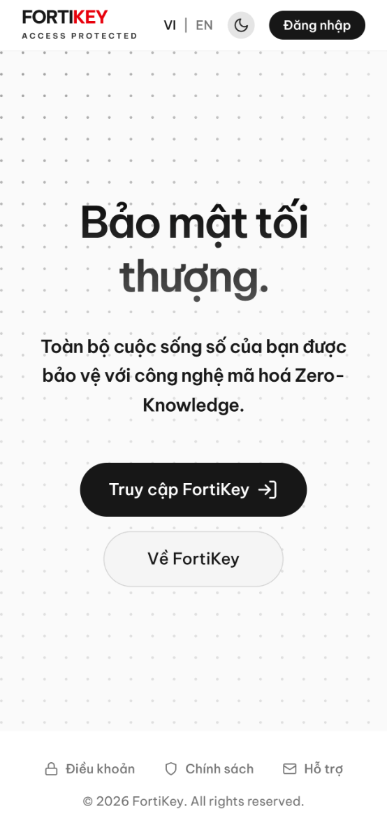 FortiKey screenshot