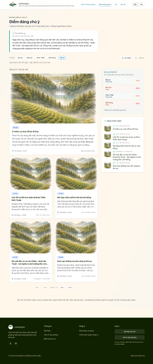 Lamdongmoi screenshot