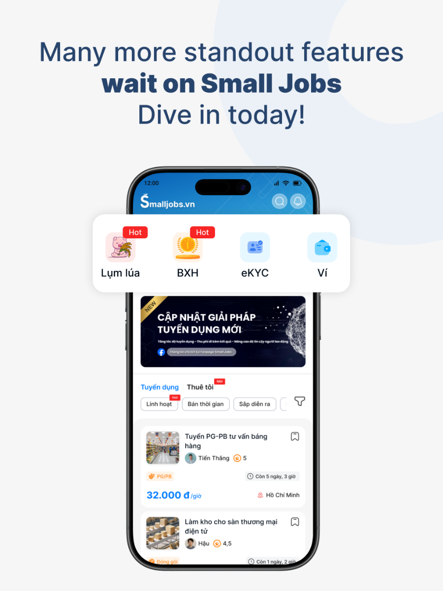 Small Jobs screenshot
