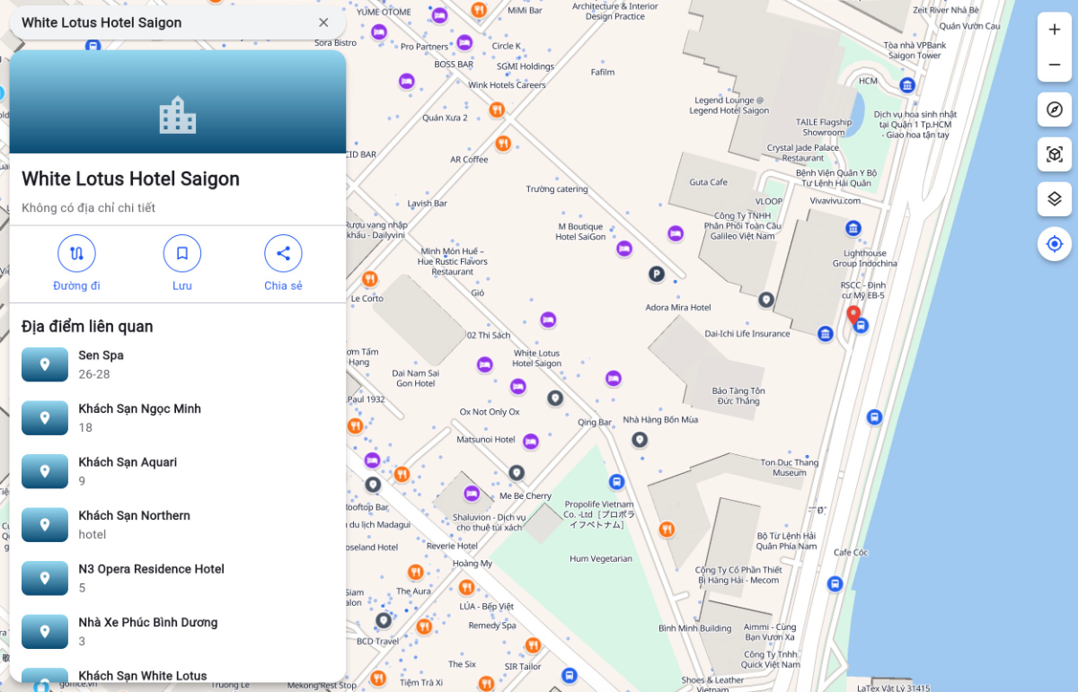ODSBase Map screenshot
