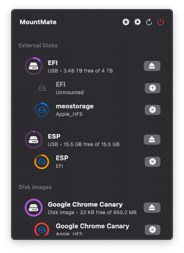 MountMate screenshot