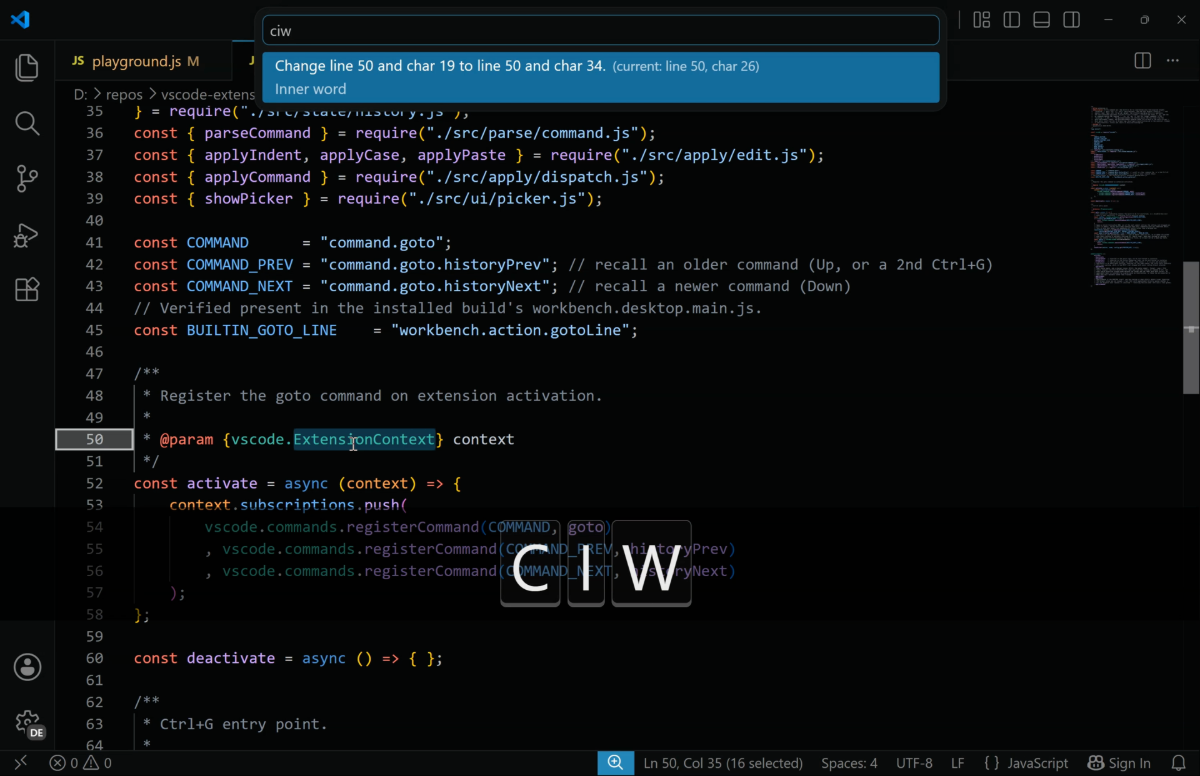 Better Go to Line/Column screenshot