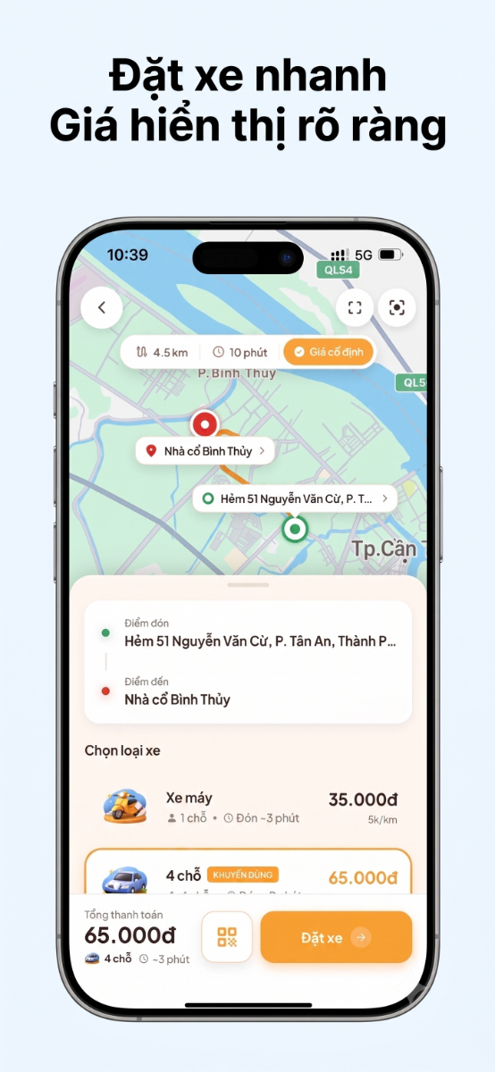 NeoGo: Đặt xe, Đồ ăn, Du lịch App screenshot