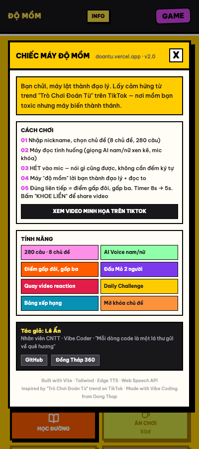 Chiếc Máy Độ Mồm screenshot