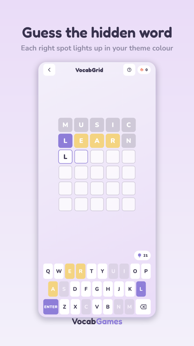 VocabGames screenshot