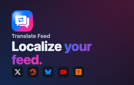Localize Your Feed screenshot
