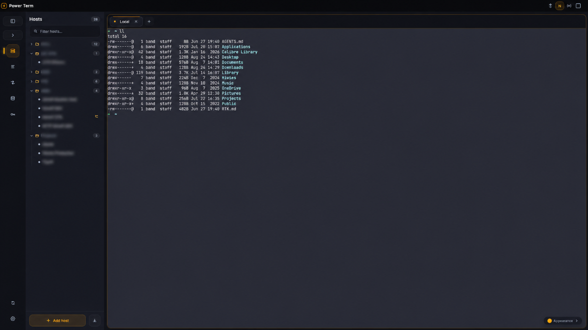 Power Term screenshot