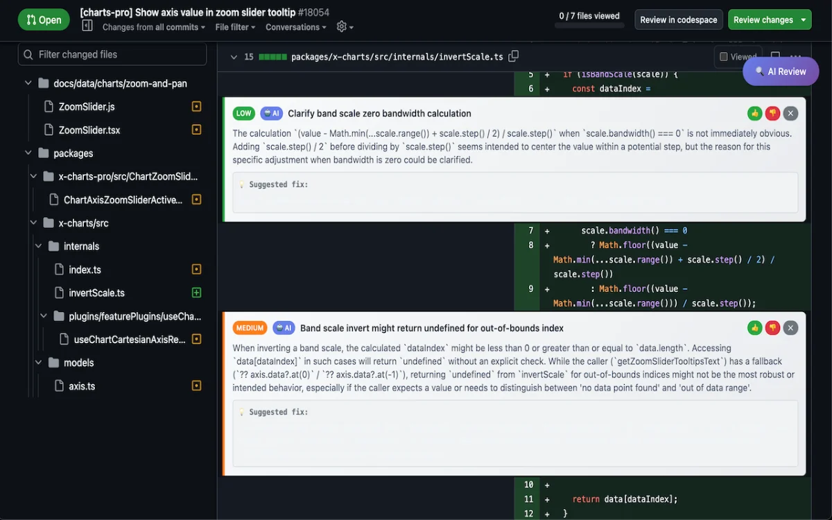 Handsome Guy Code Review Assistant screenshot