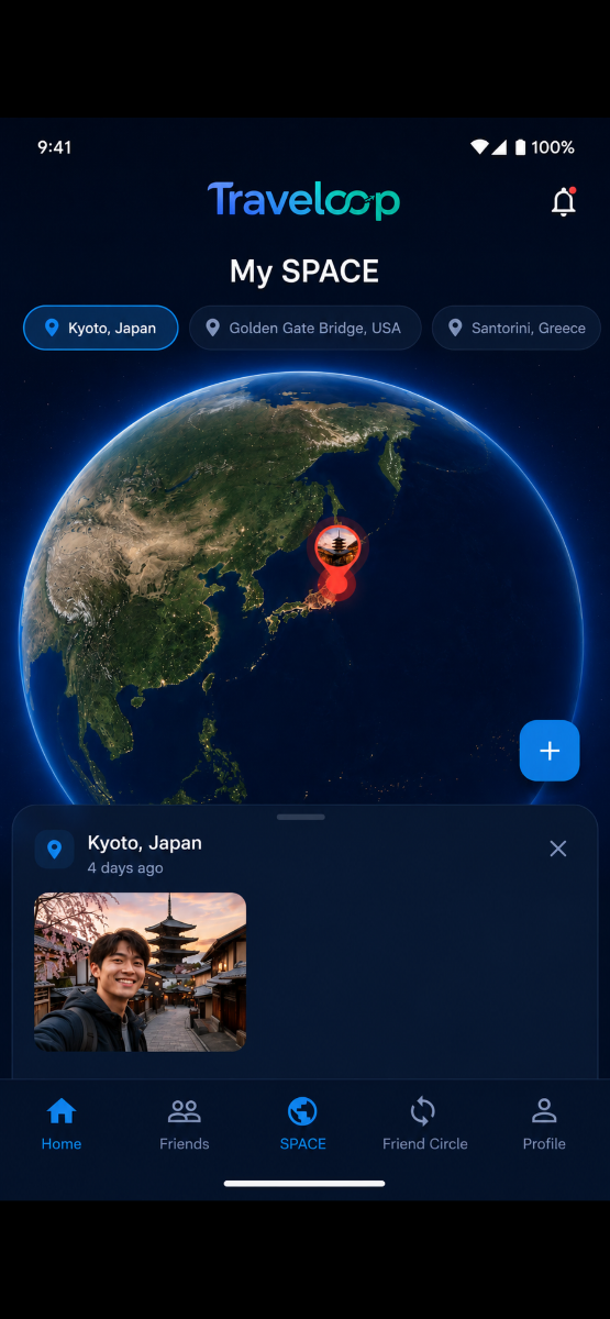 Travelloop screenshot