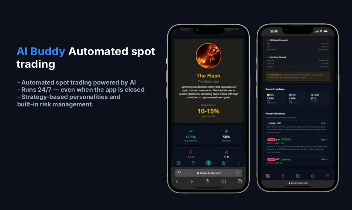Bimax Buddy screenshot