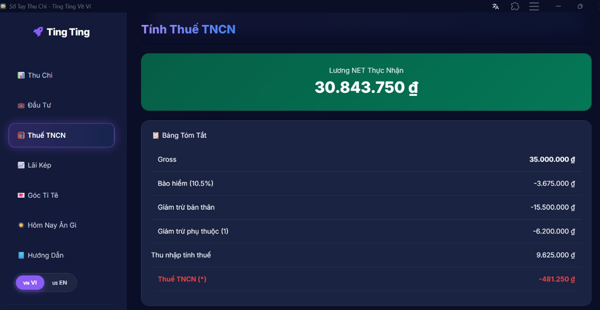 Ting Ting Về Ví screenshot