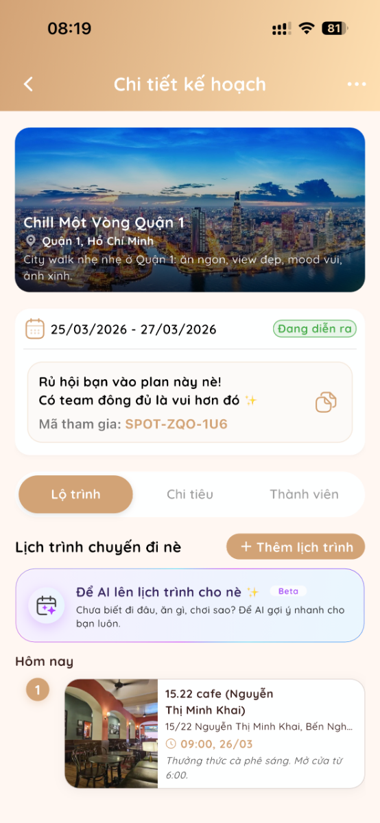 SPOTVN screenshot