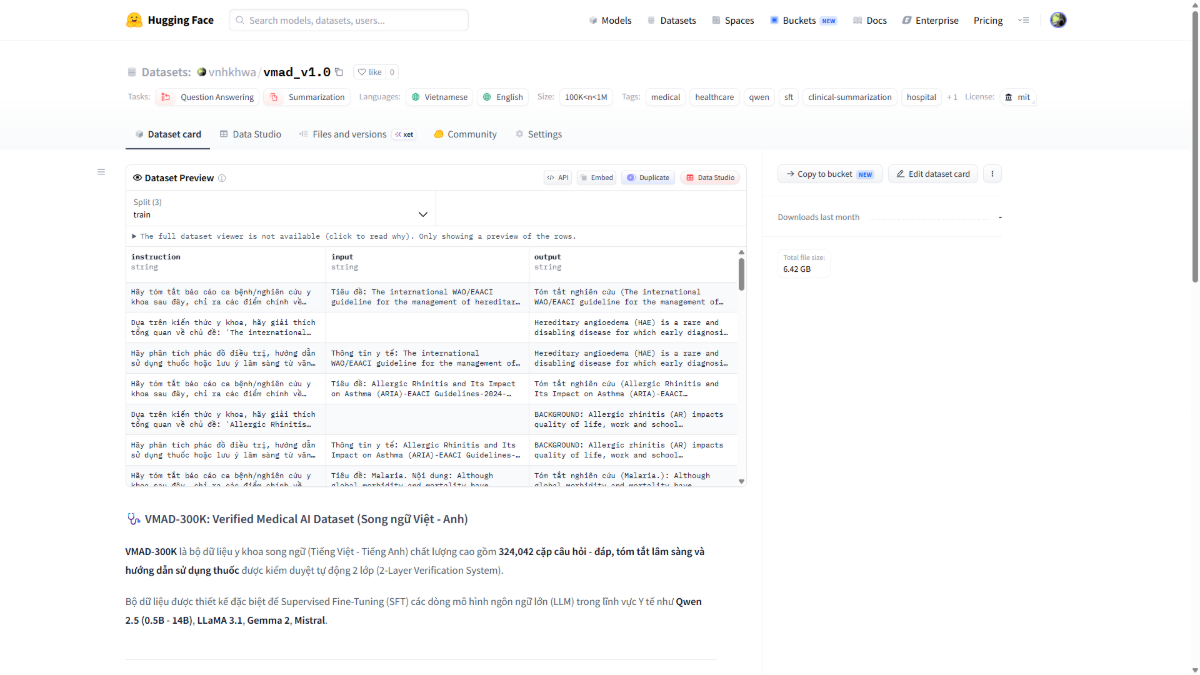 VMAD screenshot
