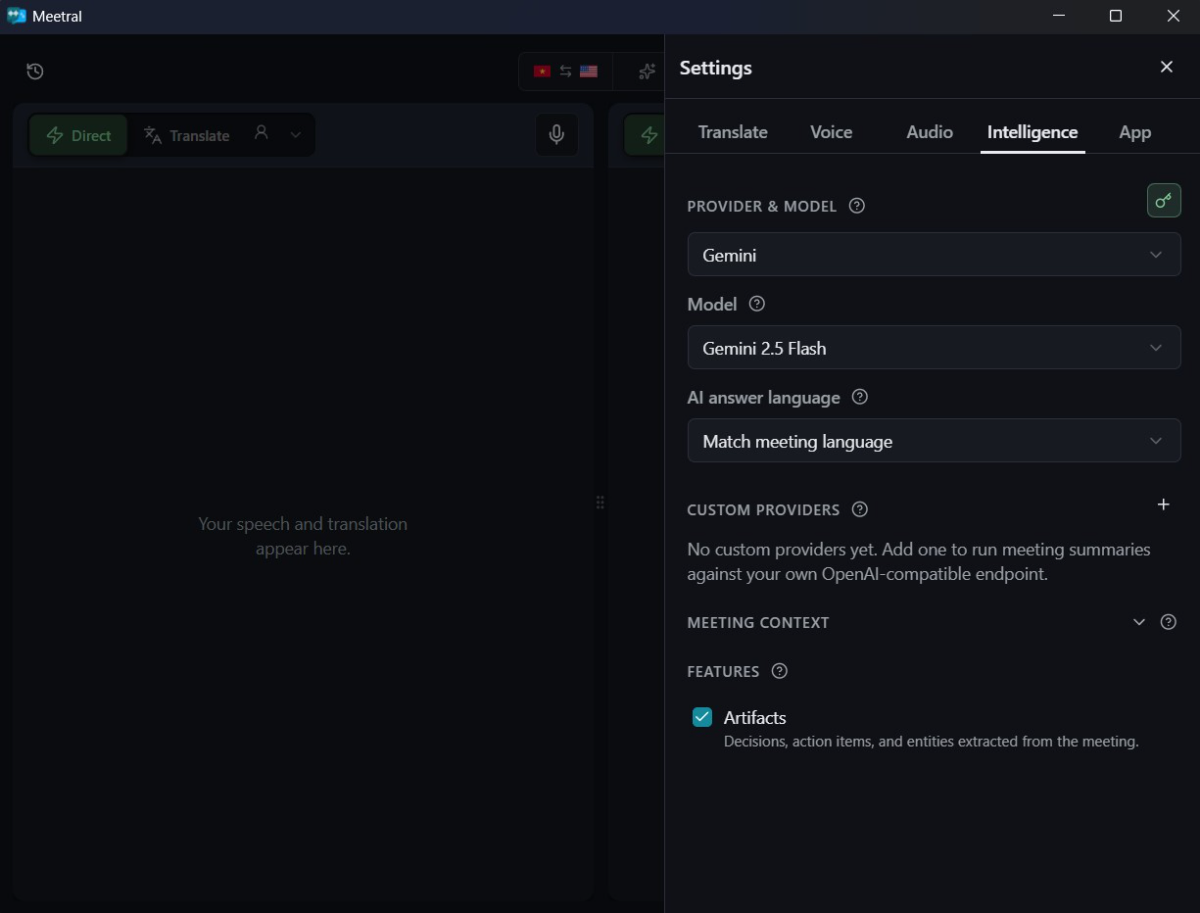 Meetral screenshot
