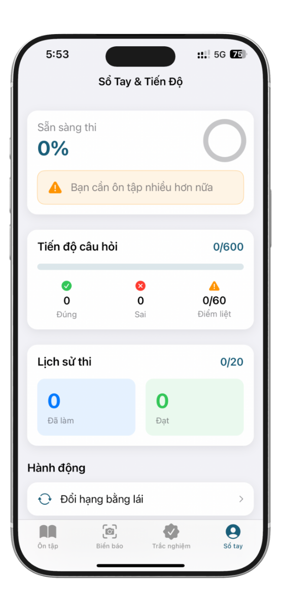 Ôn thi GPLX screenshot