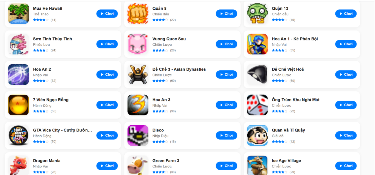 Game Tuổi Thơ screenshot