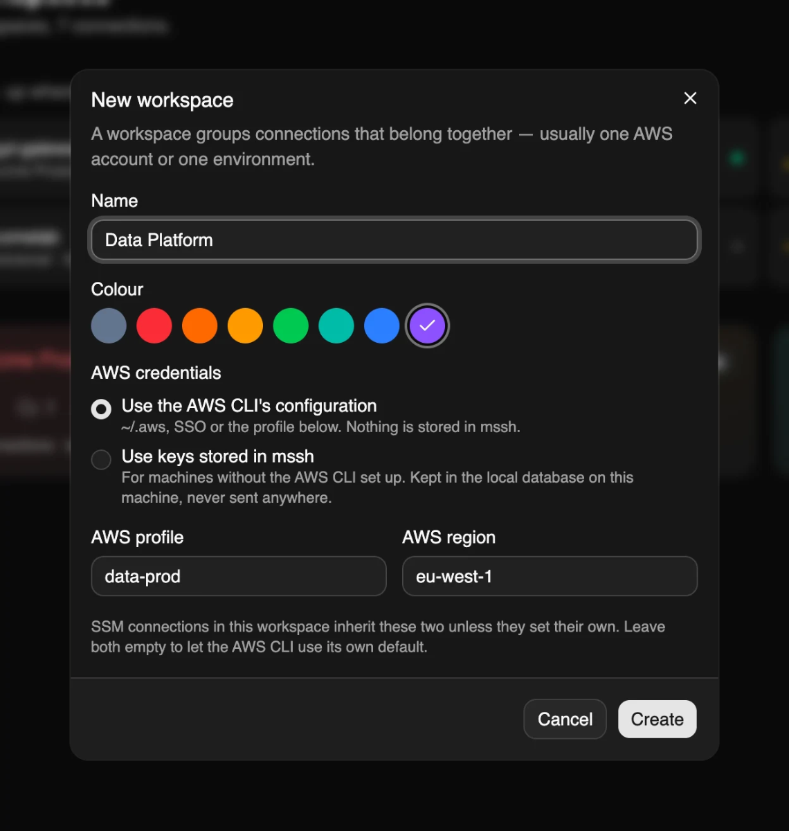 mssh screenshot