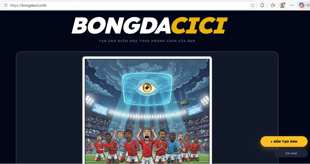 BongdaCICI screenshot