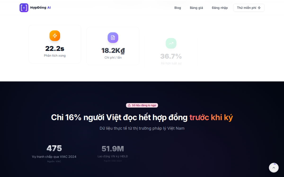 HợpĐồng AI screenshot