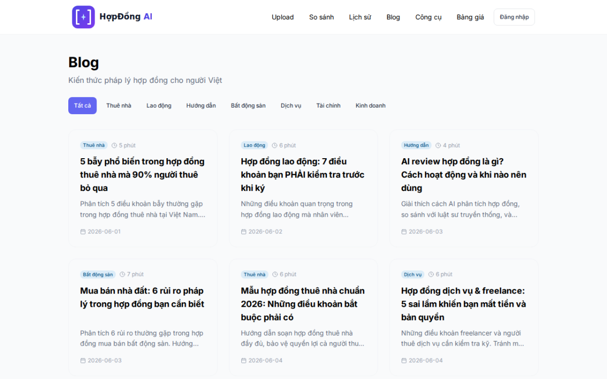 HợpĐồng AI screenshot
