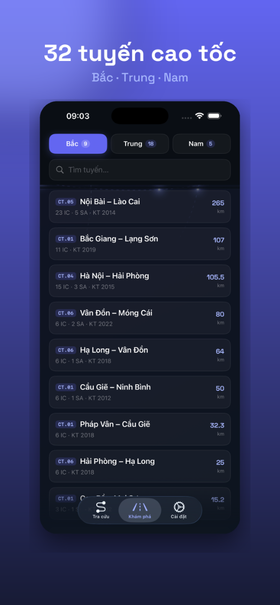 Phi Cao Toc App screenshot