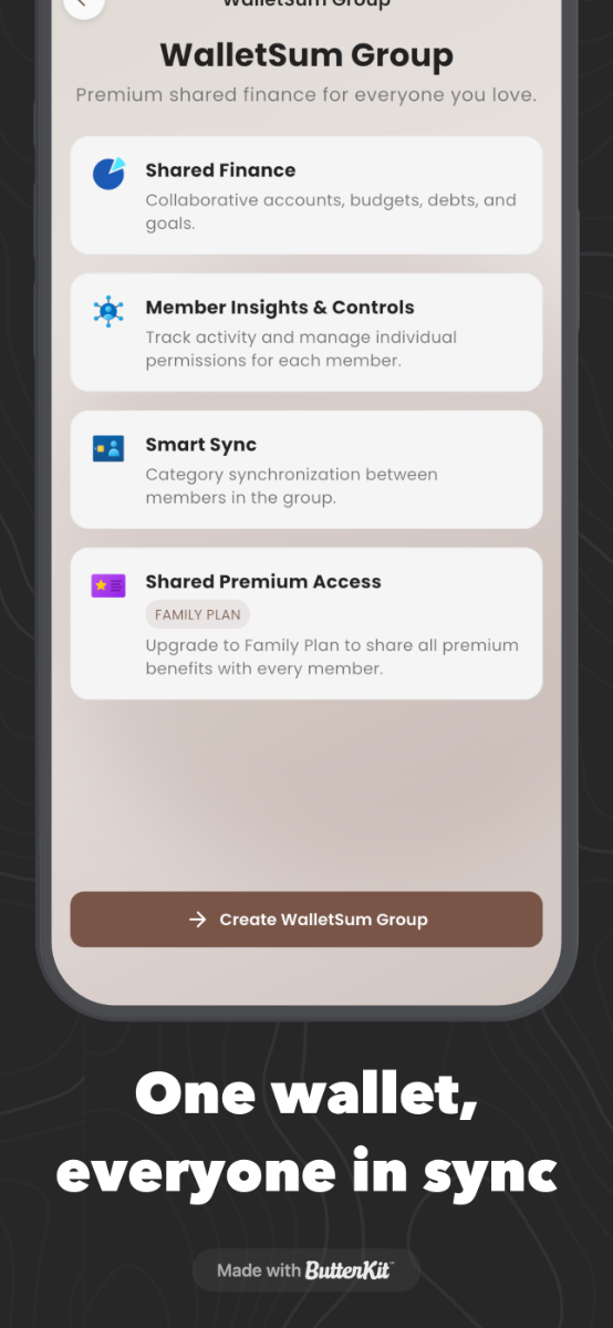 Wallet Sum screenshot