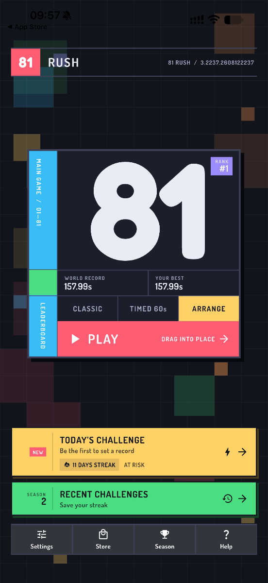81 Rush screenshot