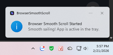 Smooth Scroll screenshot