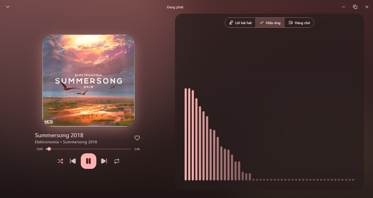 Material Music Player screenshot