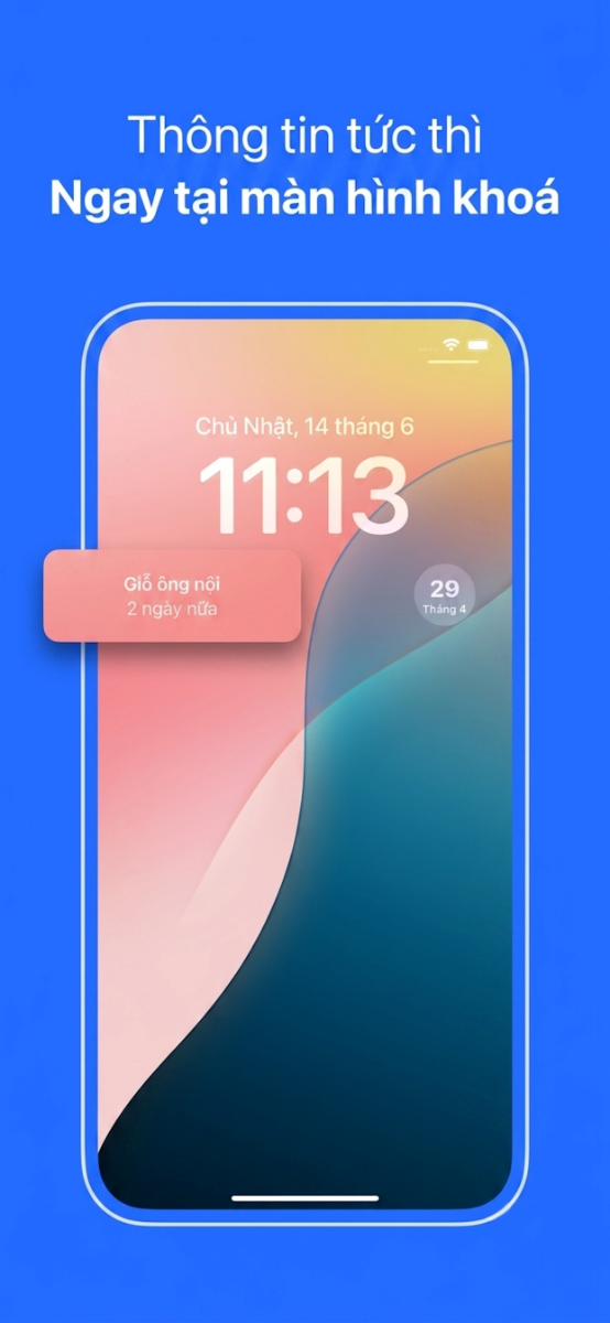 Nhắc lịch âm - GoMoon screenshot