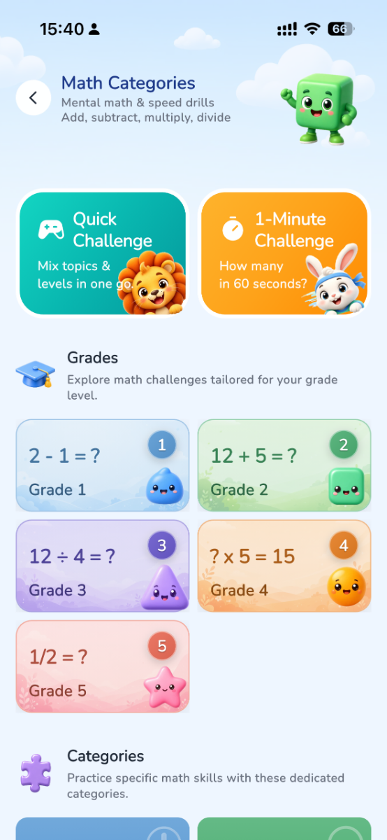 Learn Math Faster screenshot