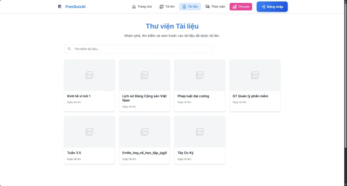 FreeQuizAI screenshot