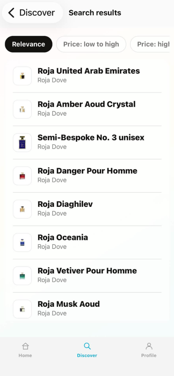 PerfumeGuide: Sổ tay nước hoa screenshot