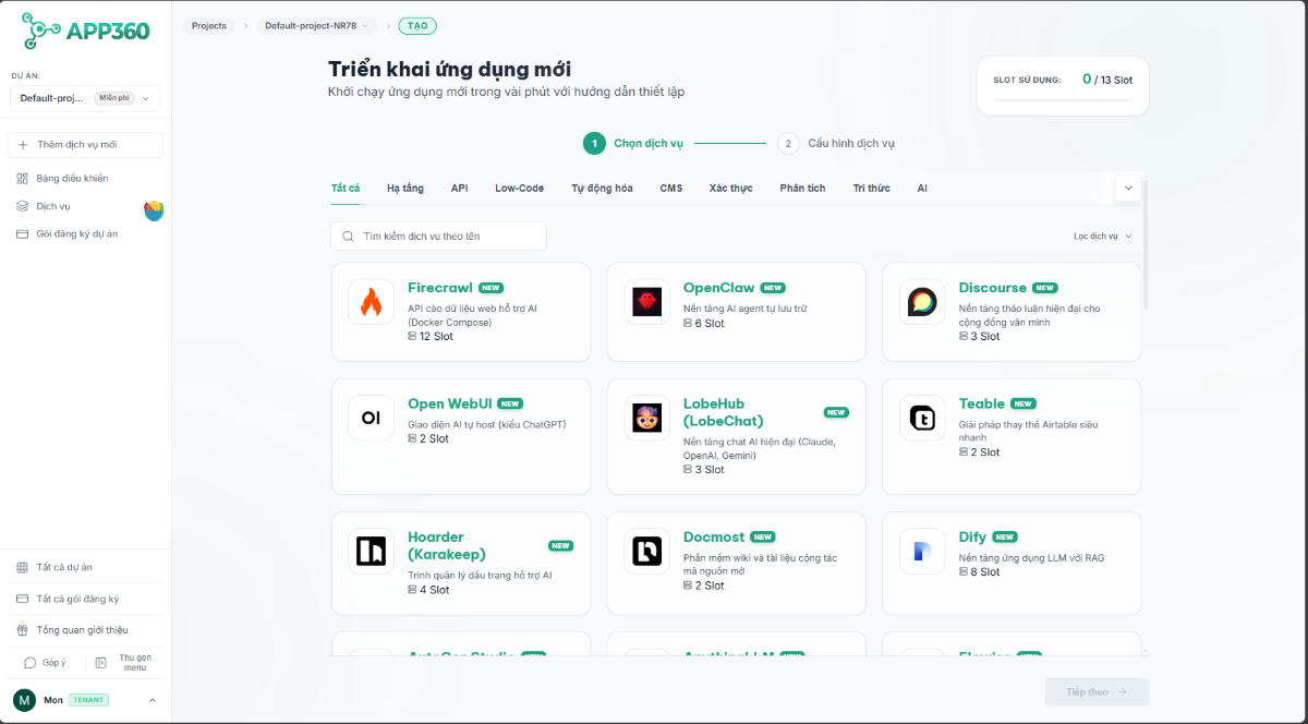 APP360.space screenshot