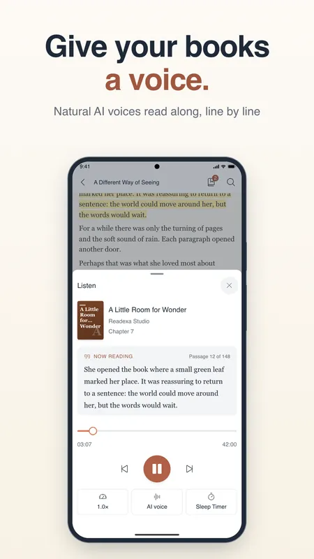 Readexa · All your reading. One place. screenshot