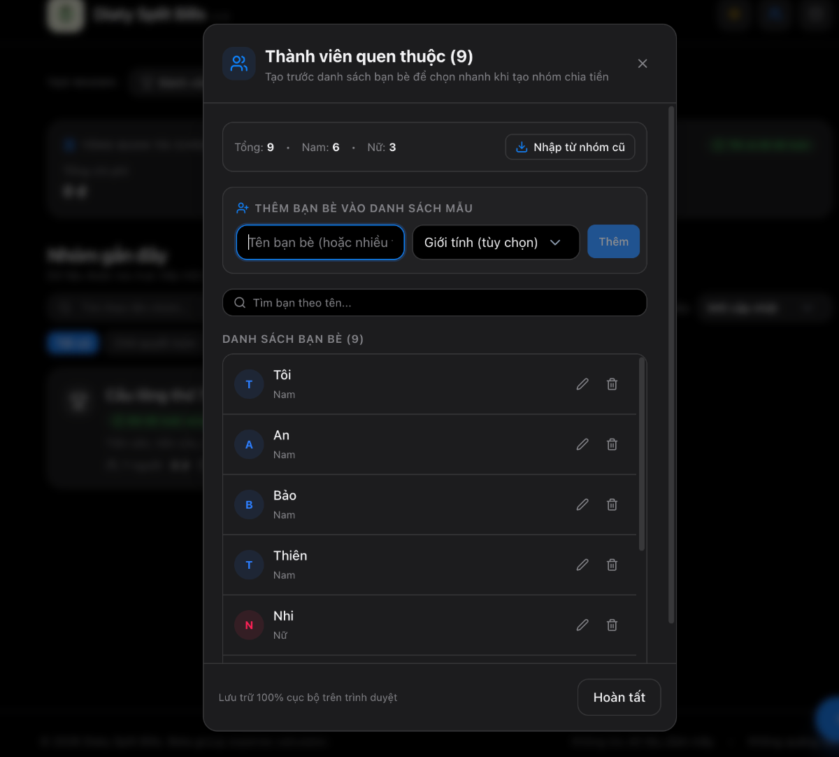 Diaty Split Bills screenshot